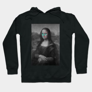 Monna Lisa Skull Interactive Red&Blue Filter T-Shirt #2 Hoodie